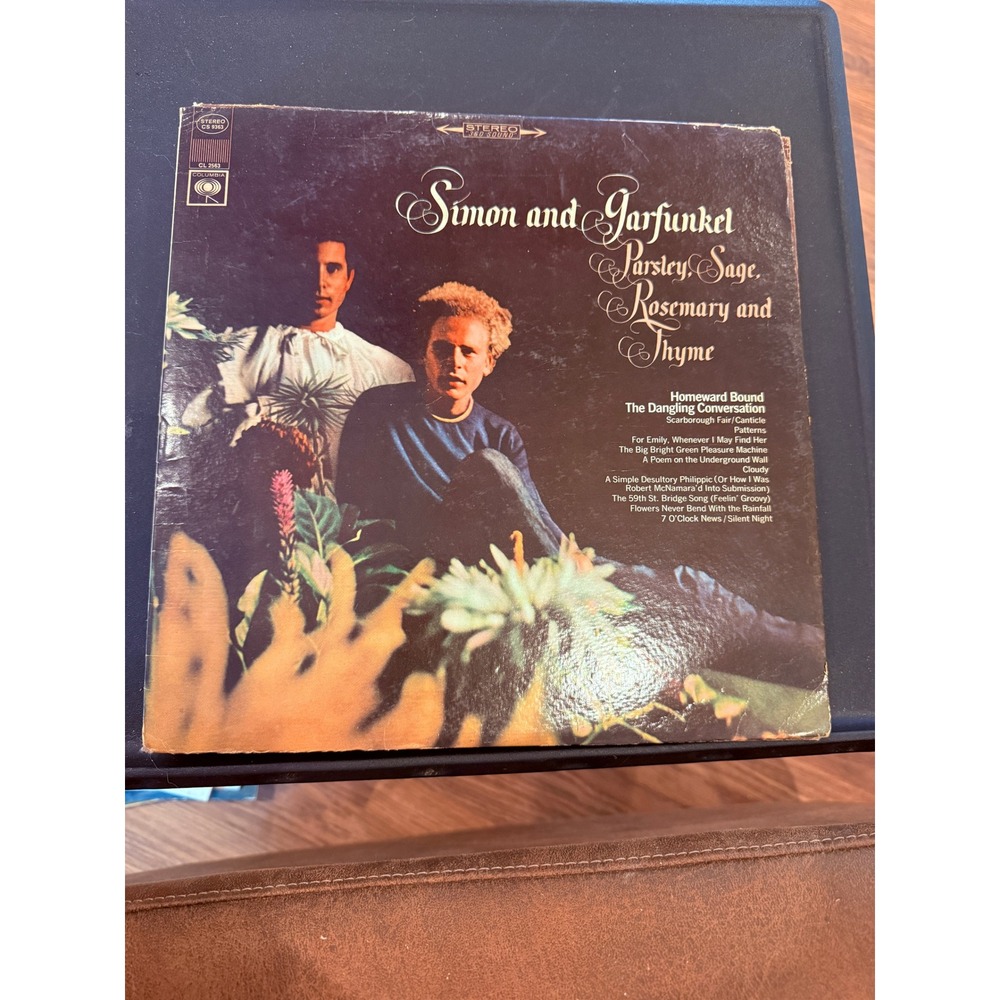 Simon & Garfunkel Parsley Sage Rosemary‎ and Thyme LP Columbia CS 9363